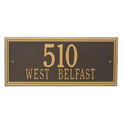 Whitehall Double Line Border Estate Wall - Two Line