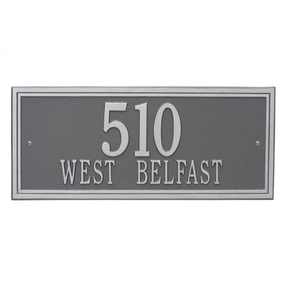 Whitehall Double Line Border Estate Wall - Two Line