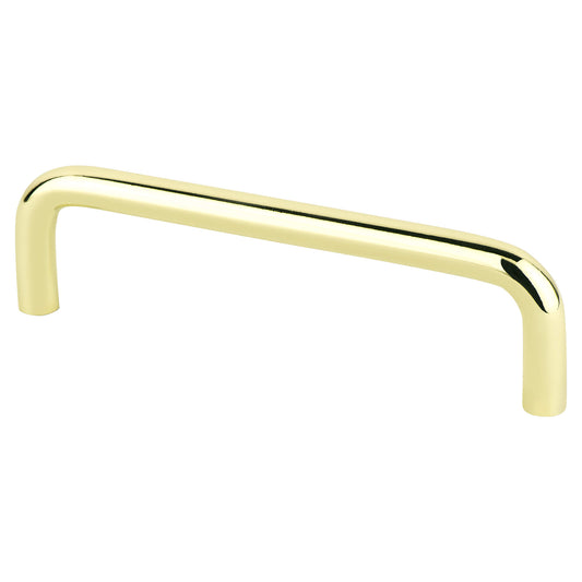 Berenson Advantage Wire Pull 4" C/C Polished Brass
