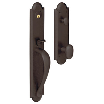 Baldwin Boulder Emergency Egress Full Escutcheon Handleset 6402