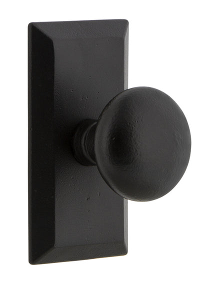 Ageless Iron Keep Knob with Vale Plate