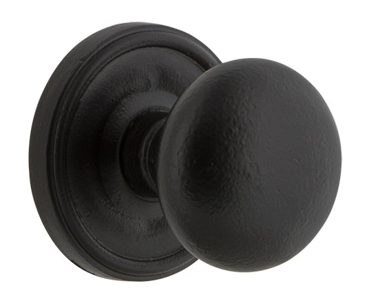 Ageless Iron Keep Knob with Loch Rosette