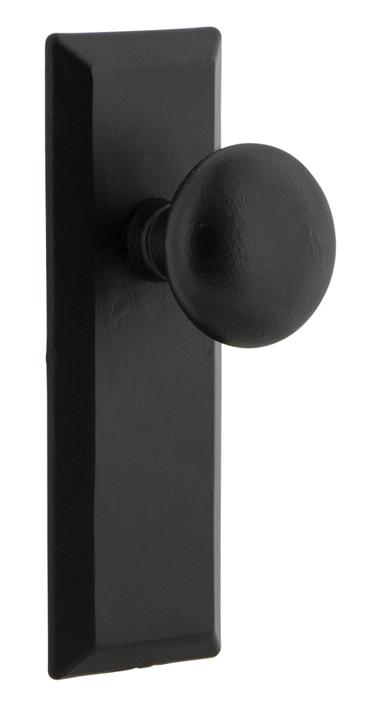Ageless Iron Keep Knob with Keep Long Plate