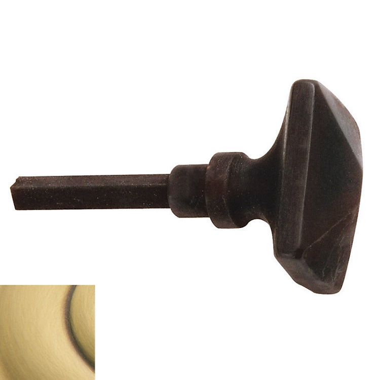 Baldwin Estate 6729 - Satin Brass & Brown