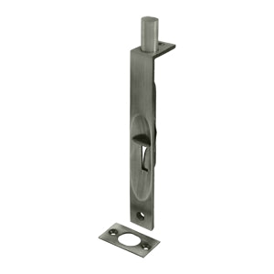 Deltana 6 Inch Heavy Duty Flush Bolt - Antique Nickel