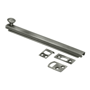 Deltana 6 Inch Concealed Screw Bolt - Antique Nickel