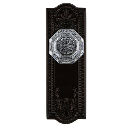 Nostalgic Warehouse Meadows Plate with Waldorf Knob