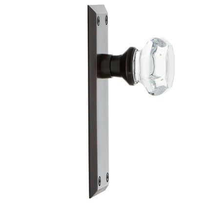 Nostalgic Warehouse New York Plate with Waldorf Knob