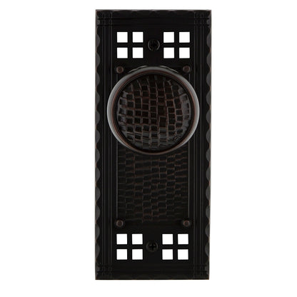 Nostalgic Warehouse Craftsman Plate with Craftsman Knob