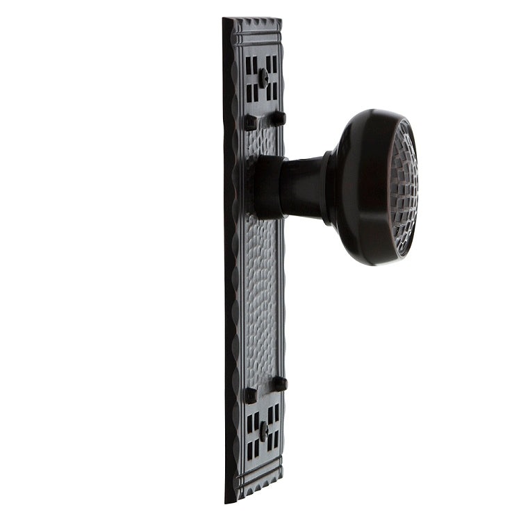 Nostalgic Warehouse Craftsman Plate with Craftsman Knob