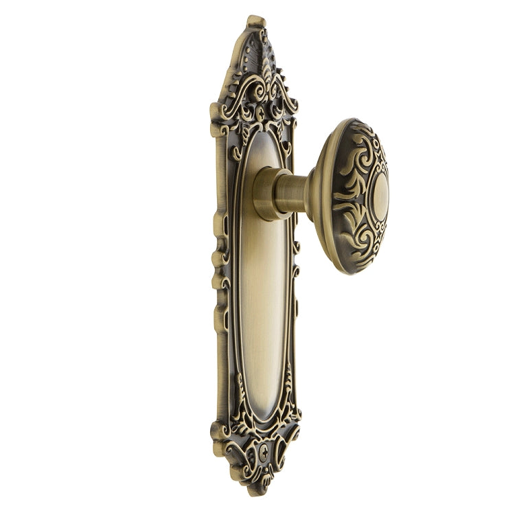 Nostalgic Warehouse Victorian Plate with Victorian Knob