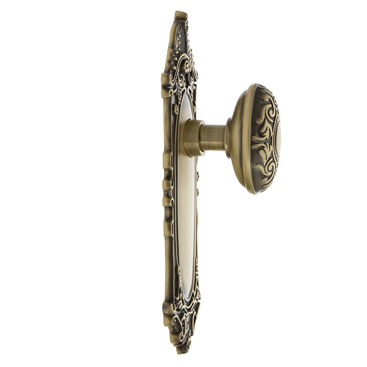 Nostalgic Warehouse Victorian Plate with Victorian Knob