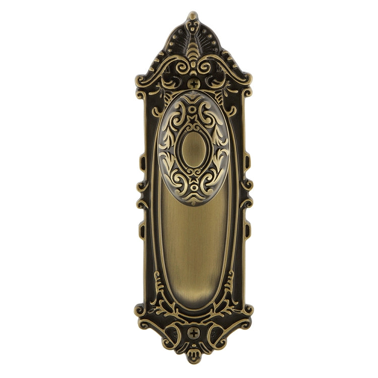 Nostalgic Warehouse Victorian Plate with Victorian Knob