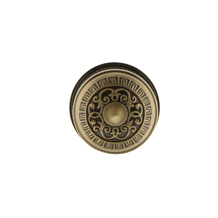 Nostalgic Warehouse Rope Rosette with Egg and Dart Knob
