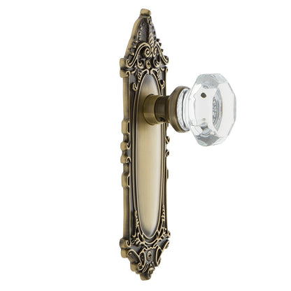 Nostalgic Warehouse Victorian Plate with Waldorf Knob