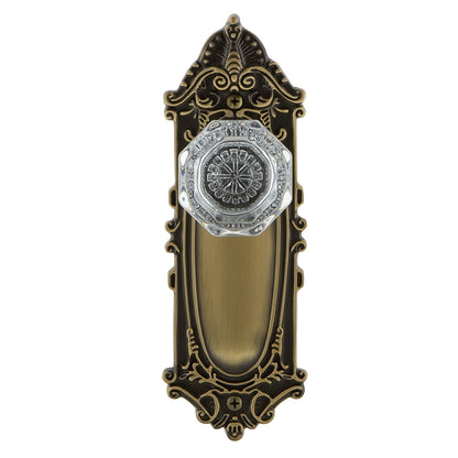 Nostalgic Warehouse Victorian Plate with Waldorf Knob