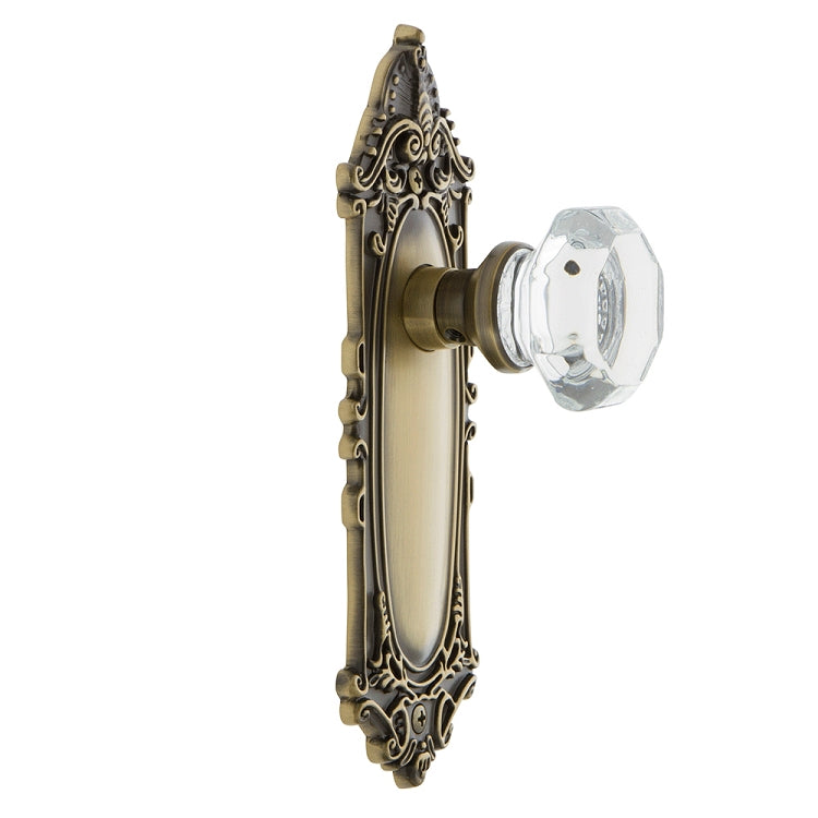 Nostalgic Warehouse Victorian Plate with Waldorf Knob