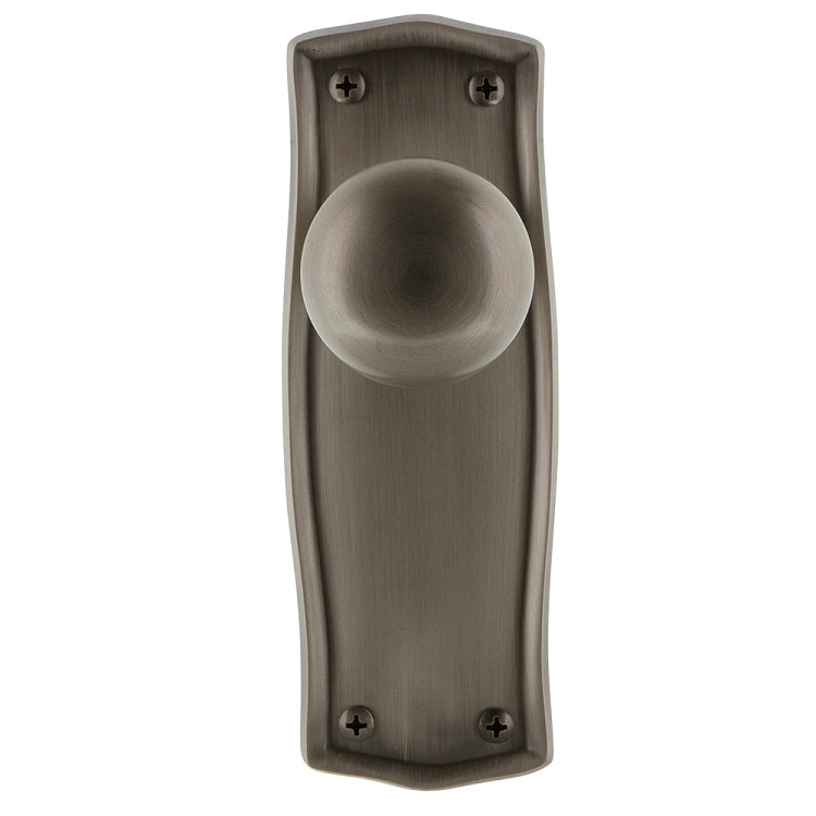 Nostalgic Warehouse Prairie Plate with New York Knob