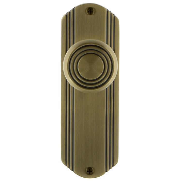 Nostalgic Warehouse Deco Plate with Deco Knob