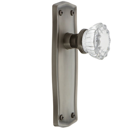 Nostalgic Warehouse Prairie Plate with Crystal Knob