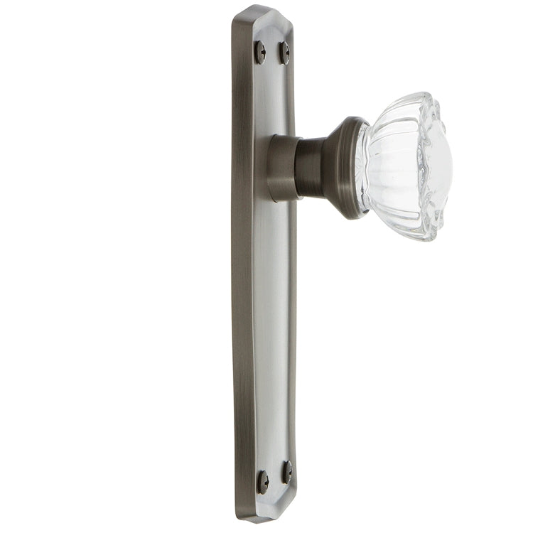 Nostalgic Warehouse Prairie Plate with Crystal Knob