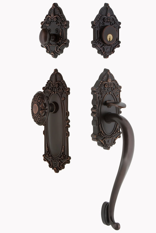 Nostalgic Warehouse Victorian Handleset with S Grip