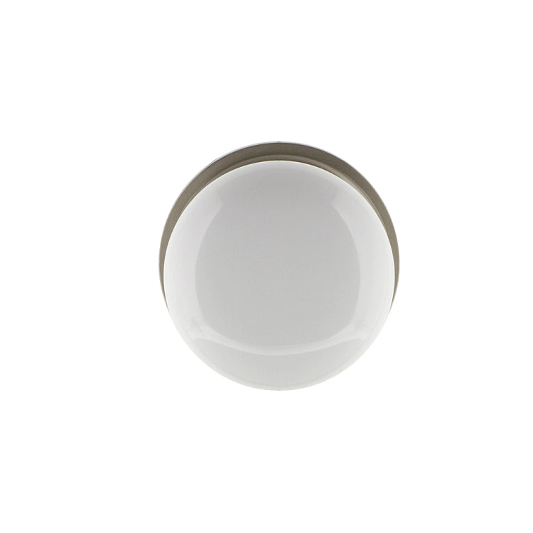 Nostalgic Warehouse Classic Rosette with White Porcelain Knob