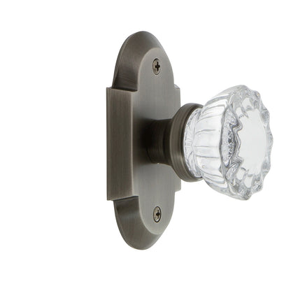Nostalgic Warehouse Cottage Plate with Crystal Knob