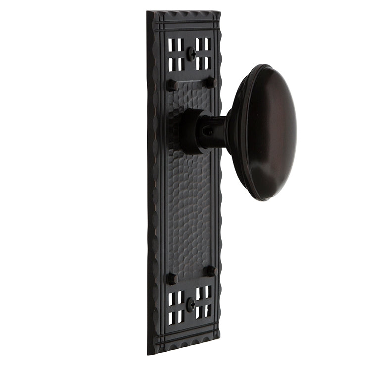 Nostalgic Warehouse Craftsman Plate with Homestead Knob