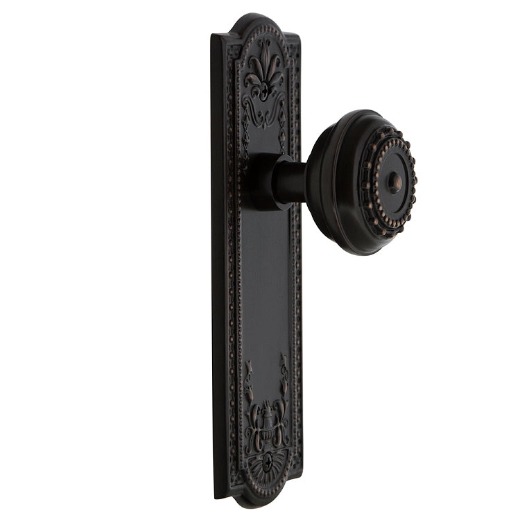 Nostalgic Warehouse Meadows Plate with Meadows Knob