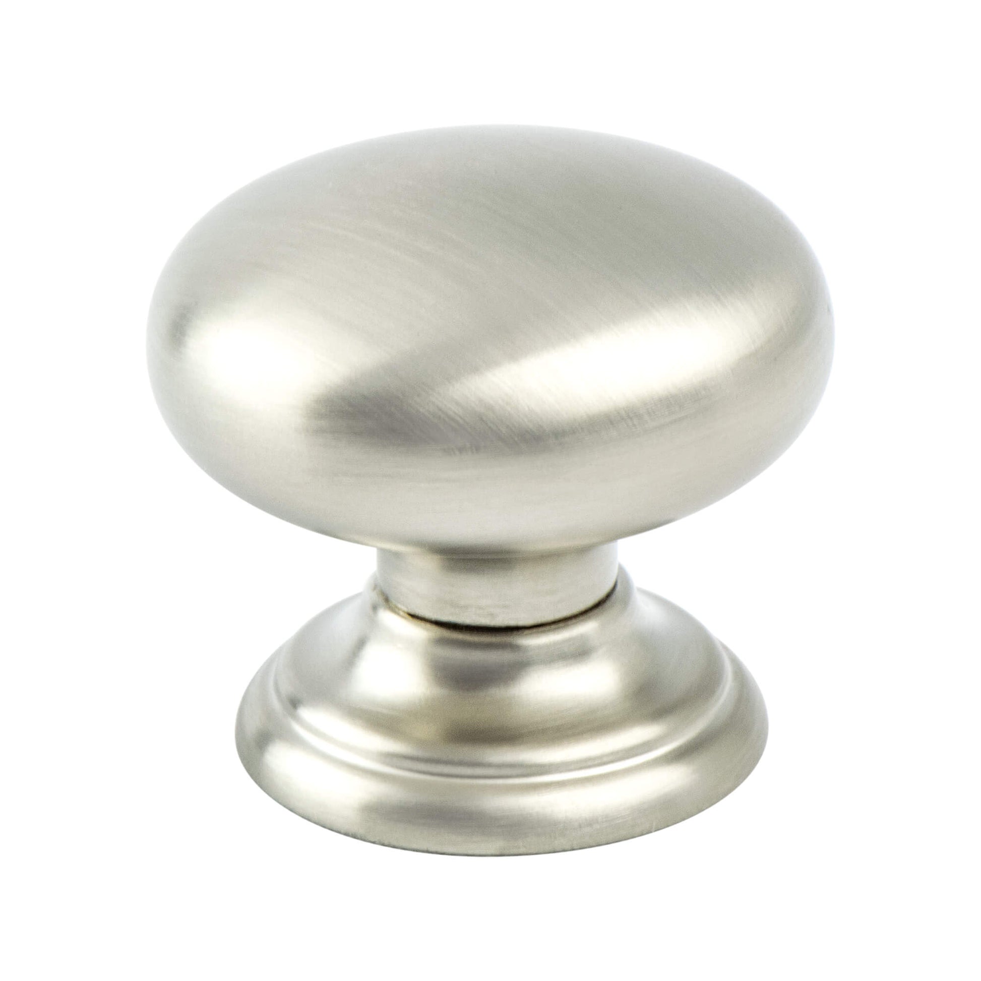 Berenson Euro Classica 1-1/4 Inch Knob In Brushed Nickel