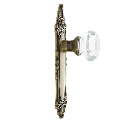 Nostalgic Warehouse Victorian Plate with Waldorf Knob