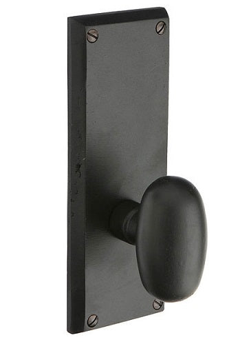 Emtek Sandcast Rectangular Non-Keyed 7 Inch Sideplate
