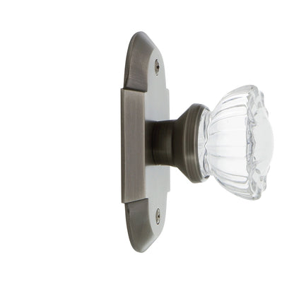 Nostalgic Warehouse Cottage Plate with Crystal Knob