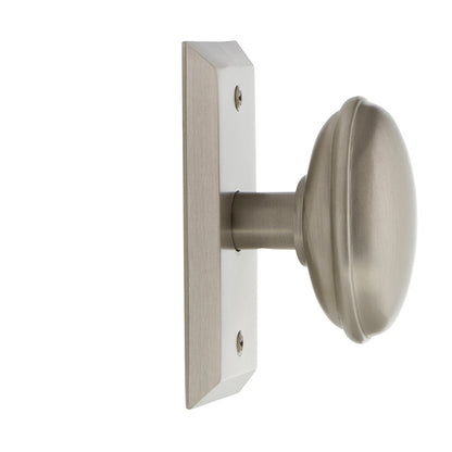 Nostalgic Warehouse Studio Plate with Homestead Knob