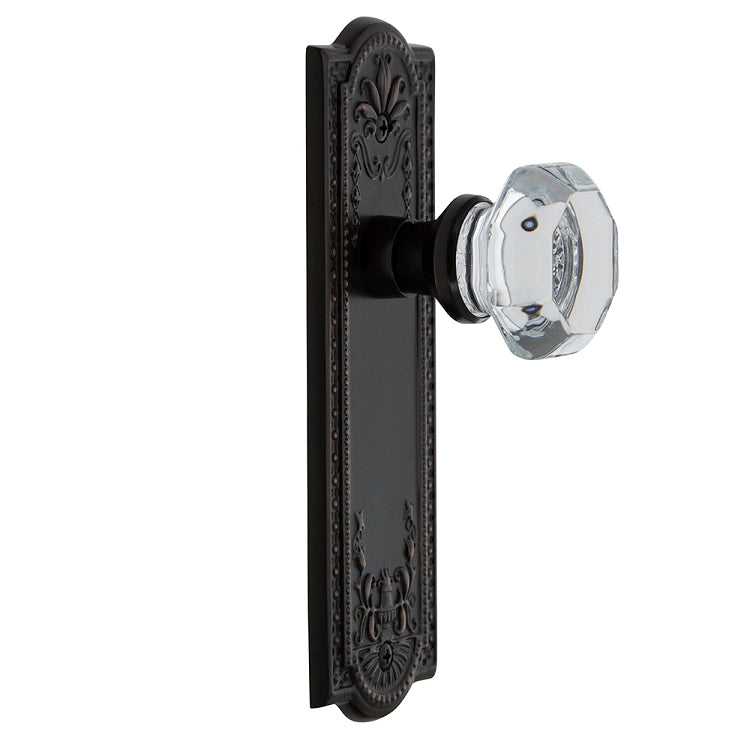 Nostalgic Warehouse Meadows Plate with Waldorf Knob