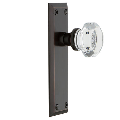 Nostalgic Warehouse New York Plate with Waldorf Knob
