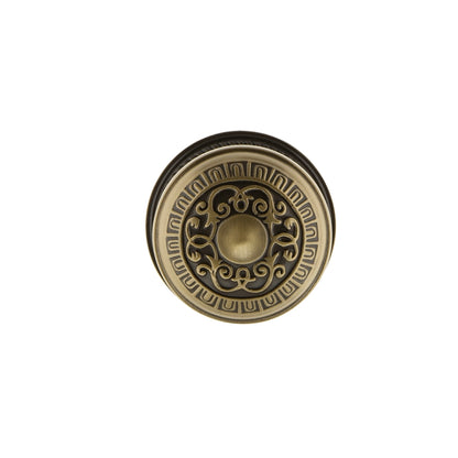 Nostalgic Warehouse Rope Rosette with Egg and Dart Knob