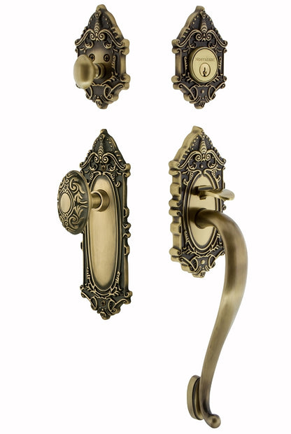 Nostalgic Warehouse Victorian Handleset with S Grip