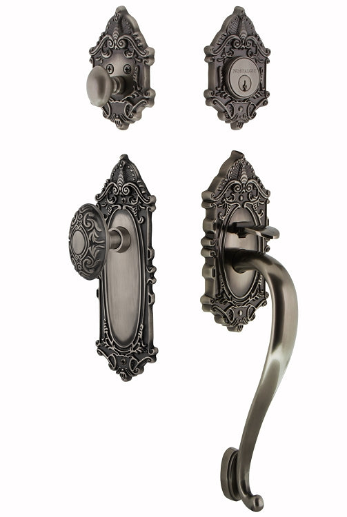 Nostalgic Warehouse Victorian Handleset with S Grip