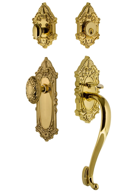 Nostalgic Warehouse Victorian Handleset with S Grip