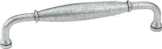 Emtek 3-1/2 Inch Normandy Fixed Drawer Pull Satin Steel