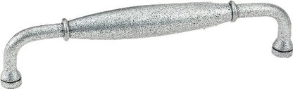 Emtek 3-1/2 Inch Normandy Fixed Drawer Pull Satin Steel