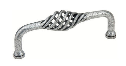 Emtek 3 Inch Lafayette Fixed Drawer Pull Satin Steel