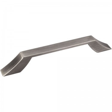 Hardware Resources 128 mm CC Brushed Pewter Square Royce Cabinet Pull