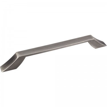 Hardware Resources 160 mm CC Brushed Pewter Square Royce Cabinet Pull