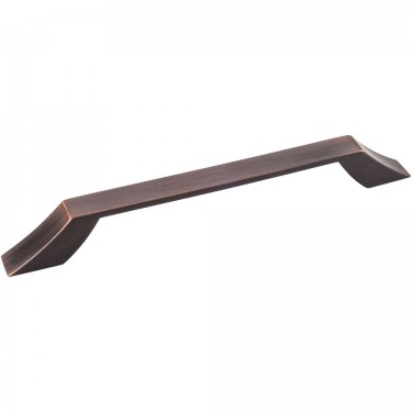 Hardware Resources 160 mm CC Brushed Oil Rubbed Bronze Square Royce Cabinet Pull