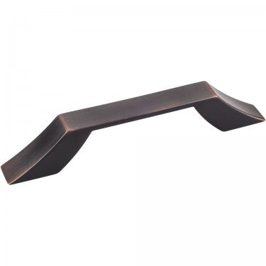 Hardware Resources 96 mm CC Brushed Oil Rubbed Bronze Square Royce Cabinet Pull