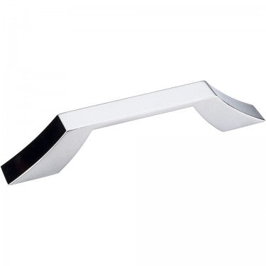 Hardware Resources 96 mm CC Polished Chrome Square Royce Cabinet Pull
