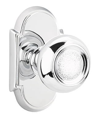 Emtek Belmont Knob Polished Chrome #8 Rosette